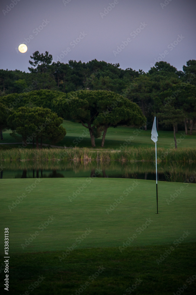 Fototapeta premium The last hole