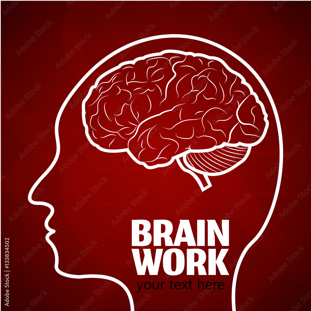 Human Brain Logo,Neurology Anatomical Conception.Cerebrum and Cerebellum,Medical Logo Brain Work in human head logo silhouette on dark red dna pattern background.Cerebral Brain Neurology Vector Logo Human Brain Logo,Neurology Anatomical Conception.Cerebrum and Cerebellum,Medical Logo Brain Work in human head logo silhouette on dark red dna pattern background.Cerebral Brain Neurology Vector Logo