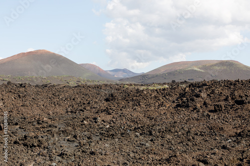 Vulkan landsakap on Lanzarote