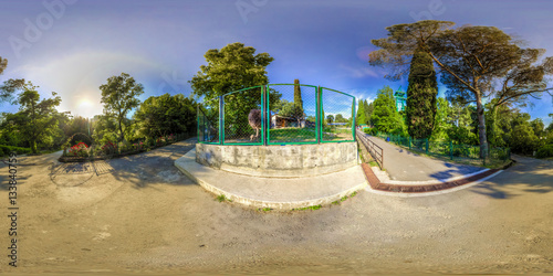 Beatiful view of arboretum and Nature (Dendrarium) photo