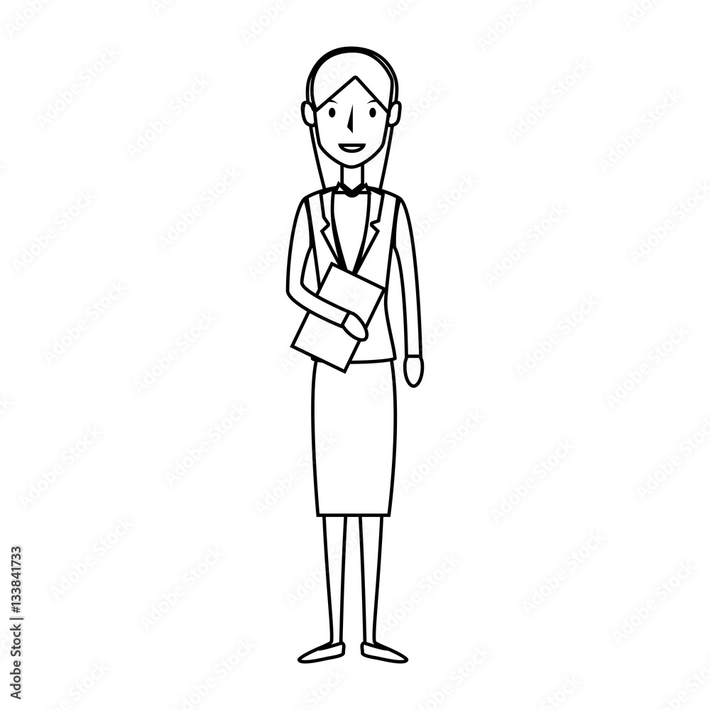 businesswoman character avatar isolated vector illustration design businesswoman character avatar isolated vector illustration design