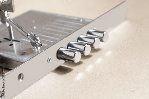 Keys in door lock