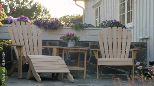 Two finished built chair in Kristiansand, Norway