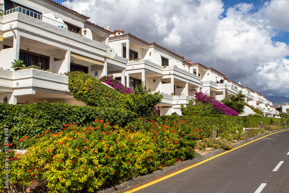 Modern residential buildings