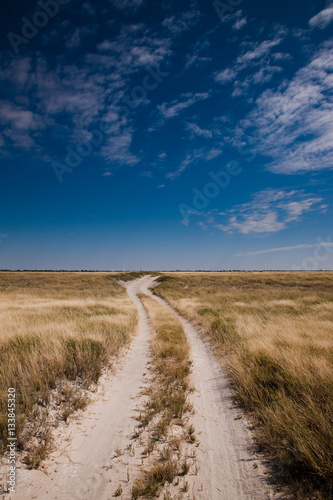 Cesta p  nv   - Makgadikgadi Pans GR