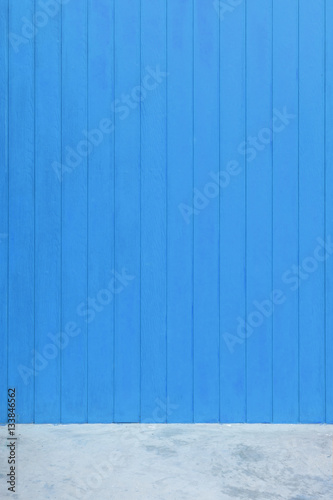 blue wood wall background