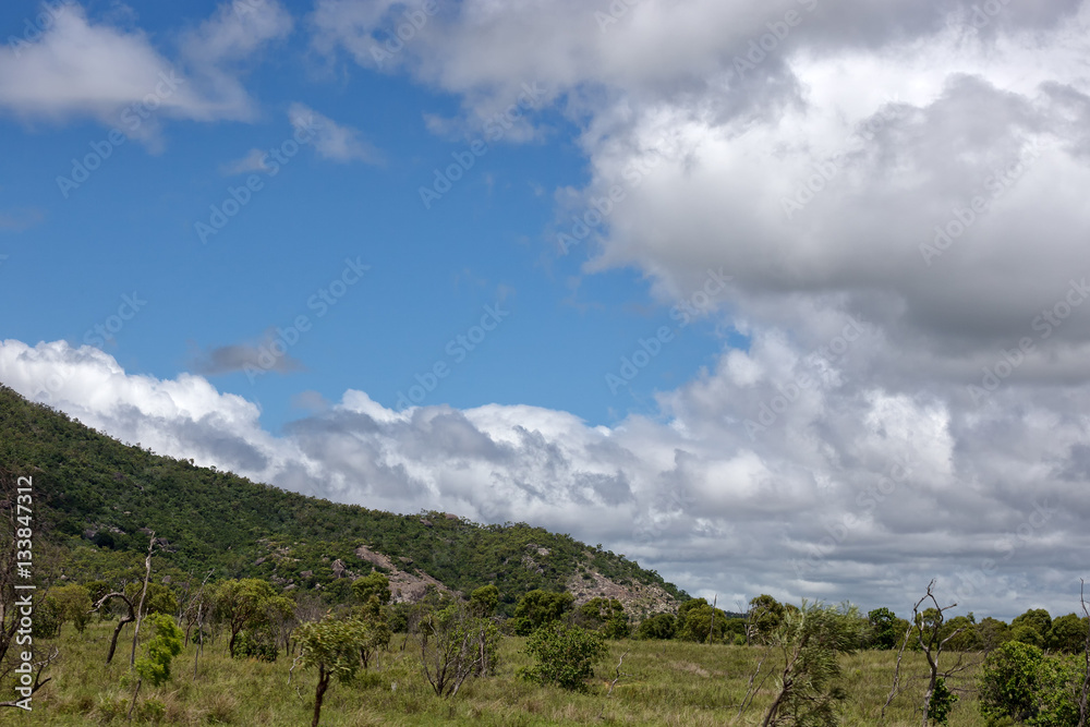 Landscape near Bowen in rural Queensland