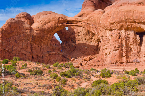 In Arches National Park, Utah, USA
