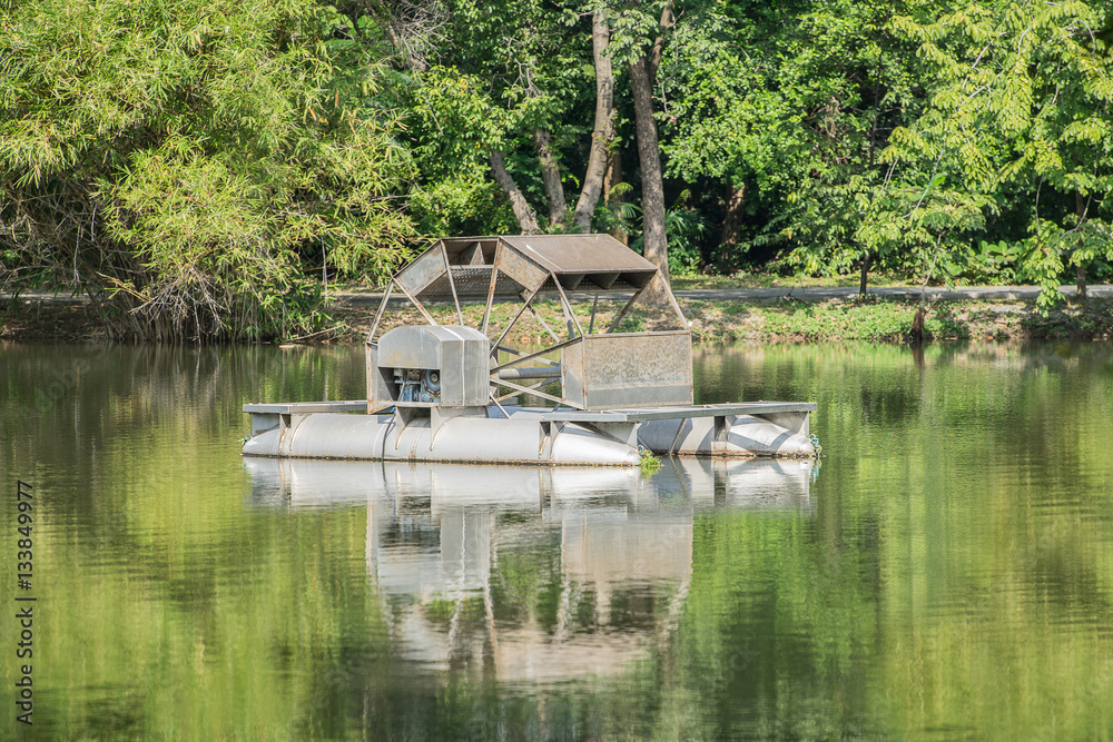 watermill making good environment