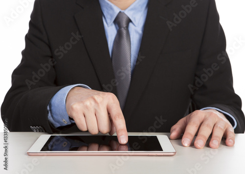 businessman using tablet © HstrongART