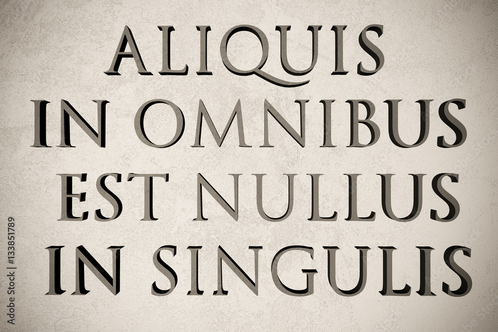 Latin quote 