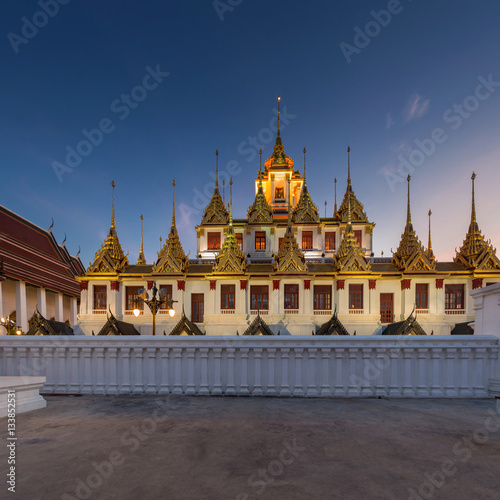 Lohaprasat in Wat Ratchanatdaram Worawihan, beautiful temple in Bangkok, Thailand © sarayutsridee