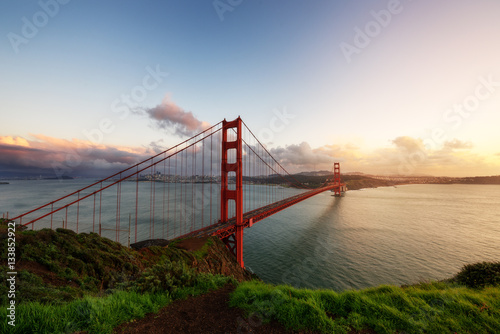 Golden Gate bridge at San Francisco  USA