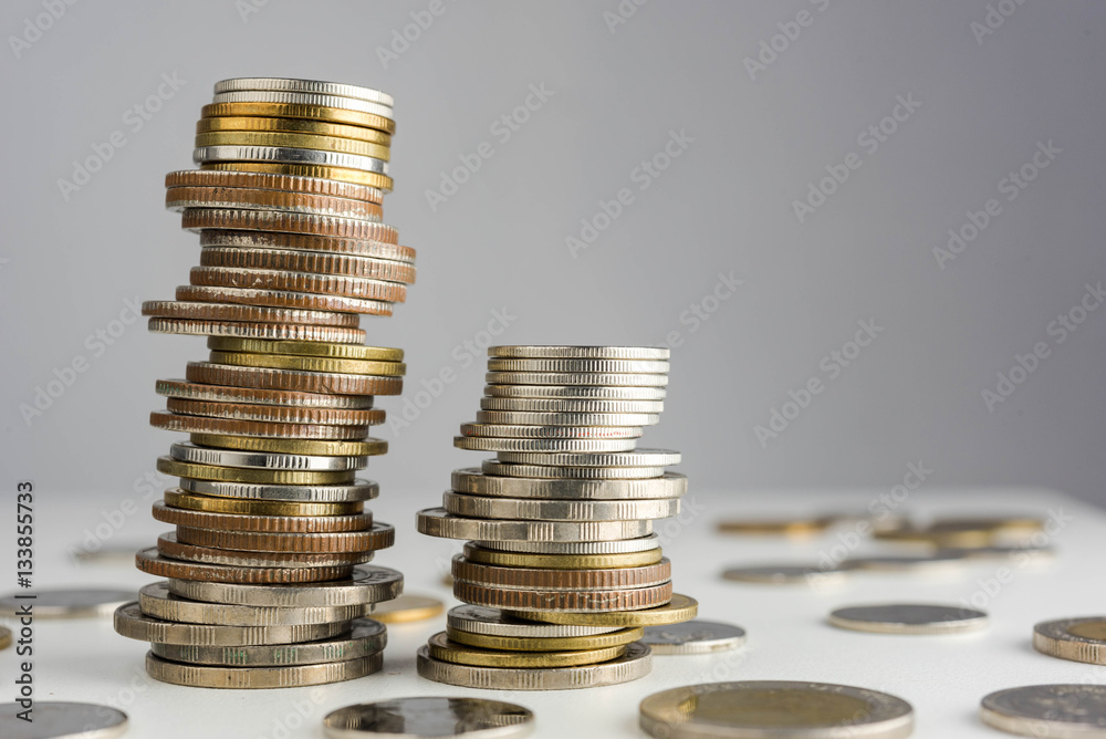 Money concept coins baht thai,Thai baht coins,Thai Baht backgrou Money concept coins baht thai,Thai baht coins,Thai Baht backgrou