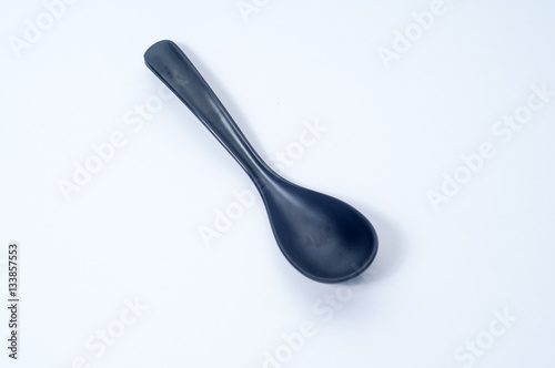 The black spoon