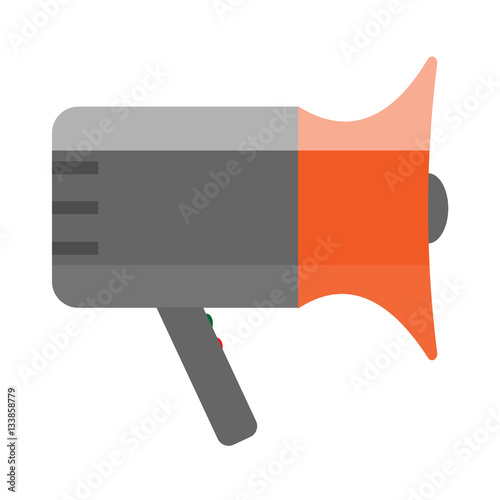 Grey mouthpiece icon