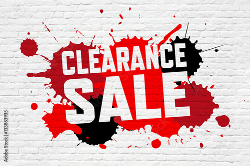 Clearance sale photo