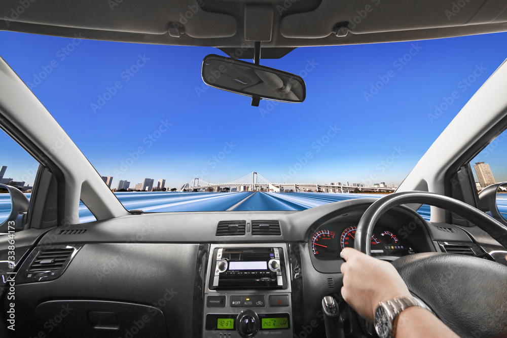 運転席の風景