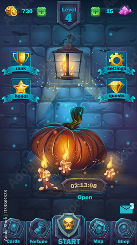 Monster battle GUI playing field