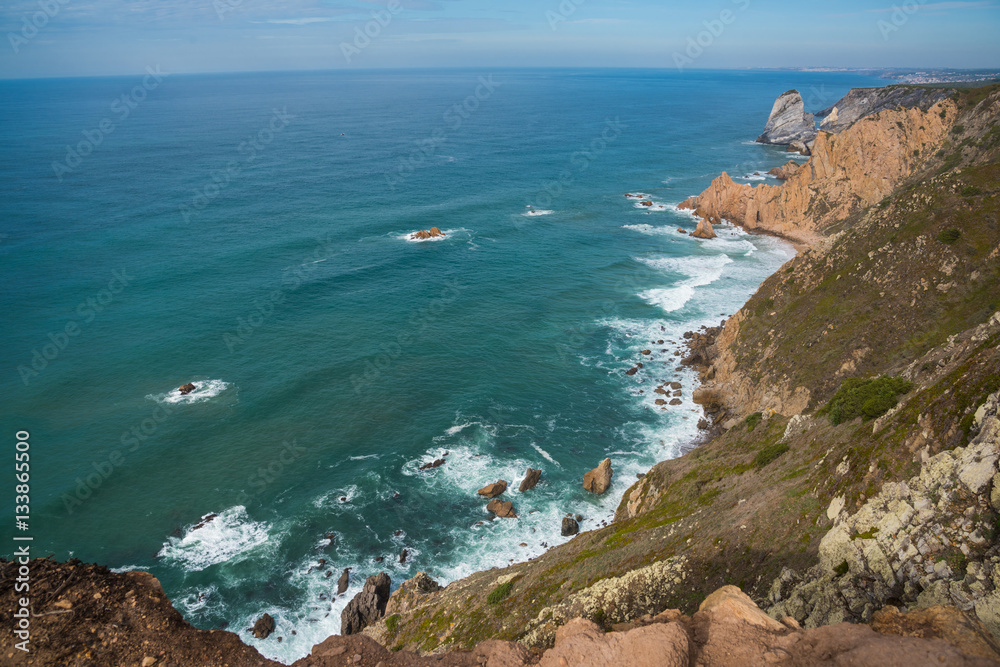 The Westernmost of Europe,Roca Portugal / Cape Roca the Westernmost of Europe, Portugal