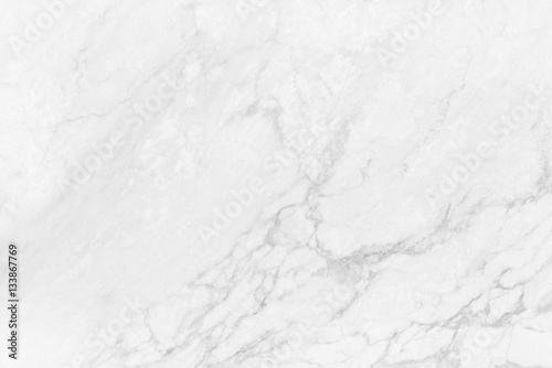 White marble texture with natural pattern for background or design art work.