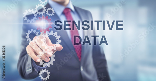 sensitive data photo