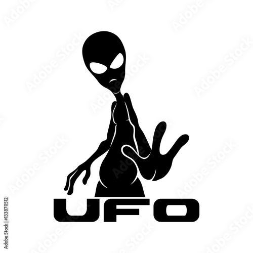 Alien sign.