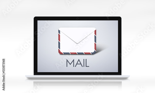 Mail Communication Letters Message Post Concept photo