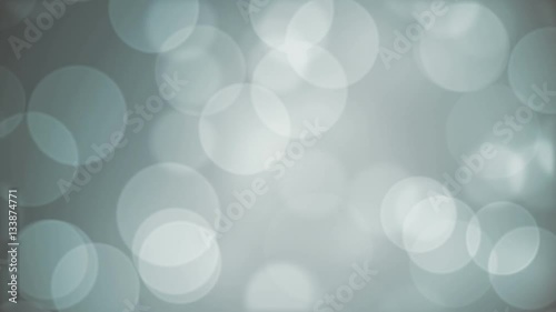 Pale Blue Bokeh Effect  -   Slow  Video Footage 