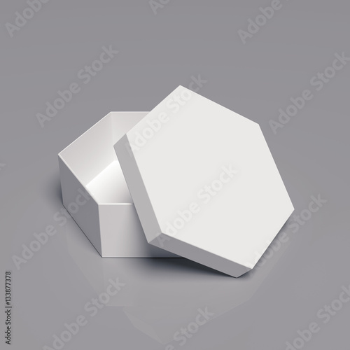 Cardboard box template
