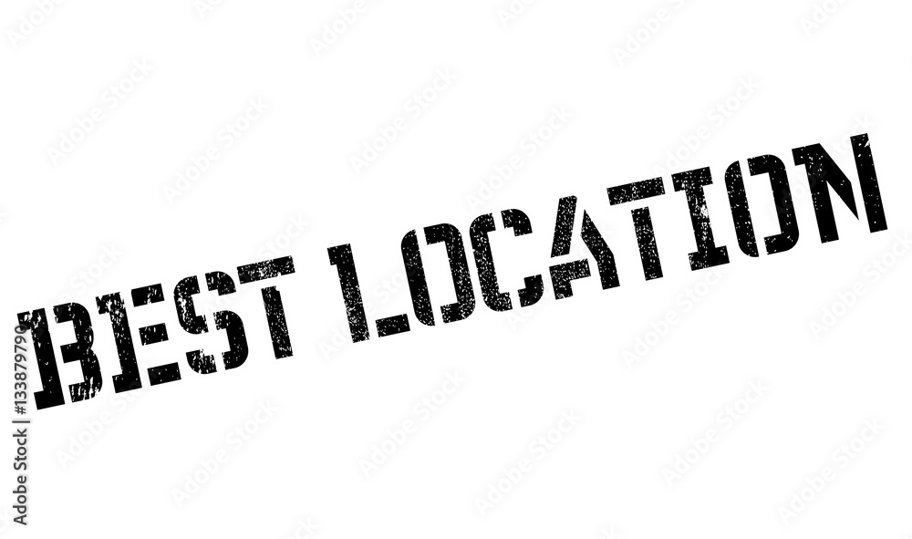 Best Location rubber stamp