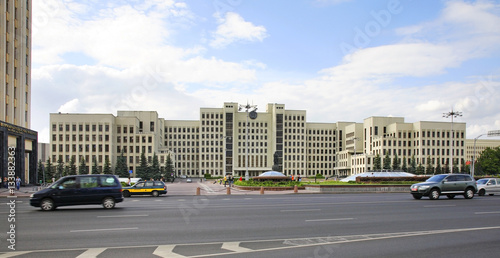 Independence Square in Minsk. Belarus © Andrey Shevchenko