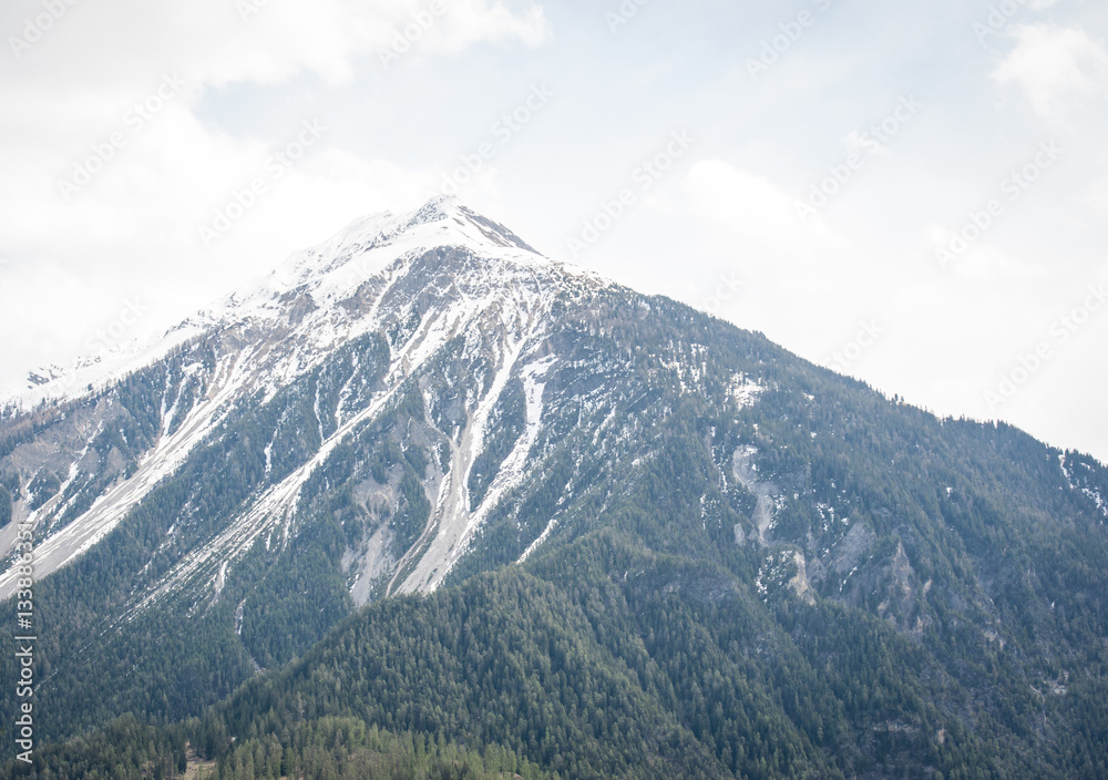 Fototapeta premium Swiss mountains