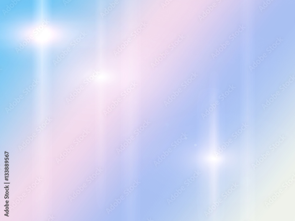 pink and blue abstract background with rays star