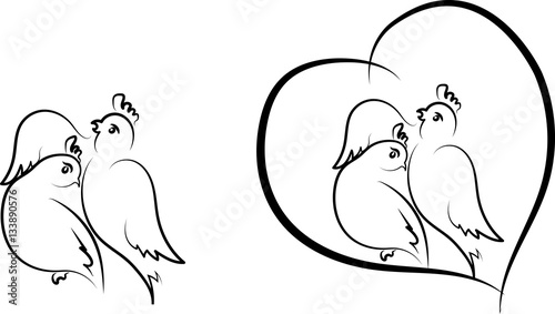 Valentine - birds