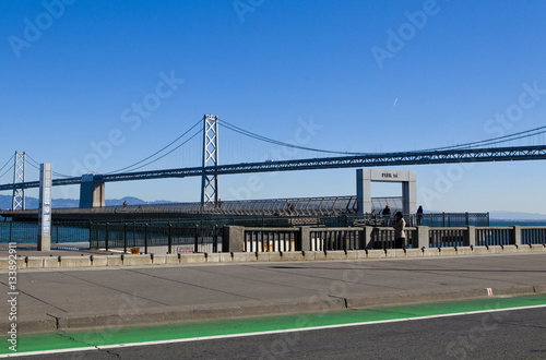Pier Fourteen and Oakland Bridge