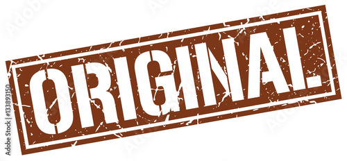 original square grunge stamp