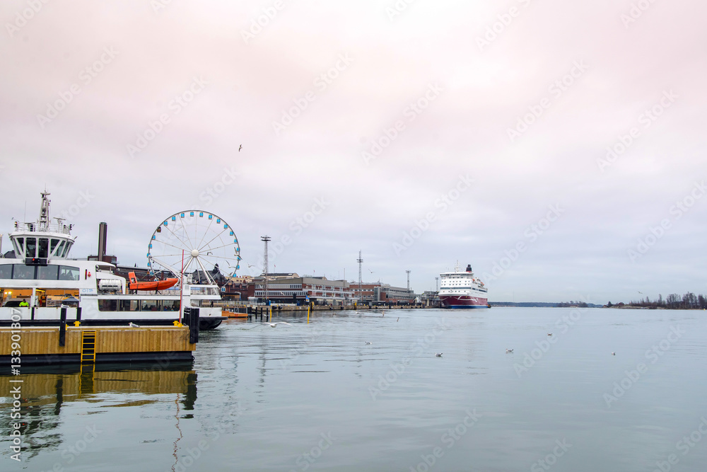 Fototapeta premium helsinki marina