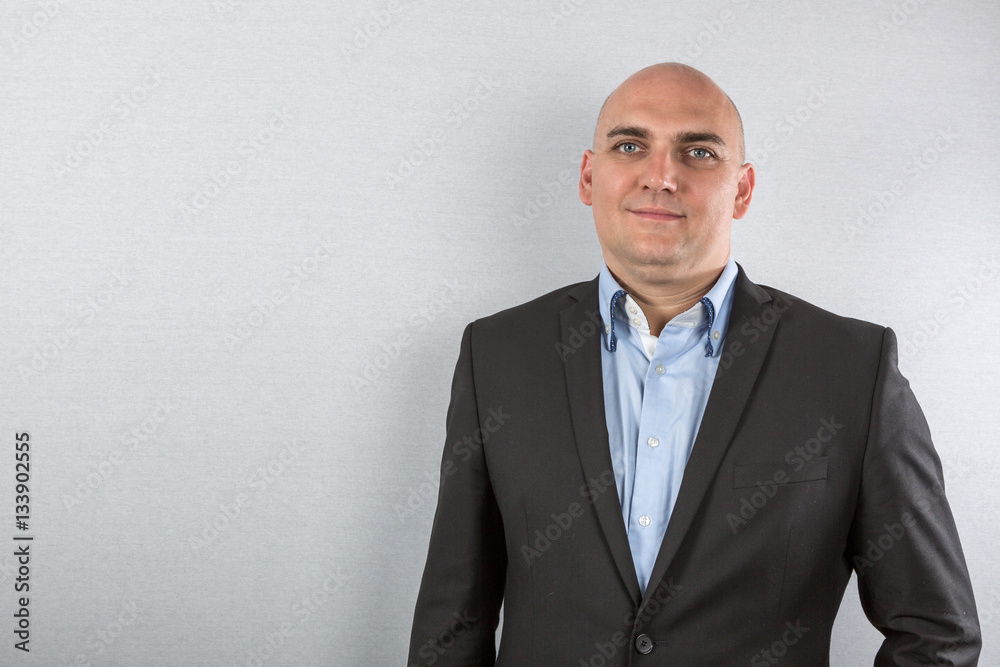 Portrait eines sympathischen Managers Portrait eines sympathischen Managers