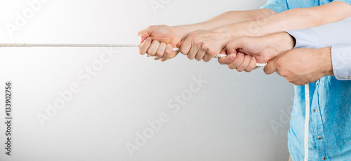 Das Team zieht am gleichen Strang