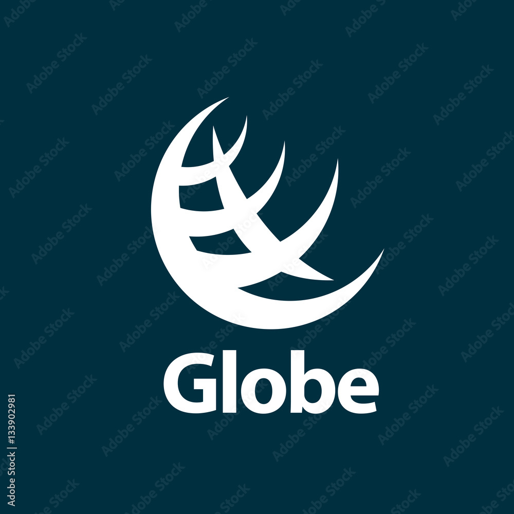 Obraz premium abstract logo Globe