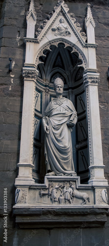 Statue of a religious figure
