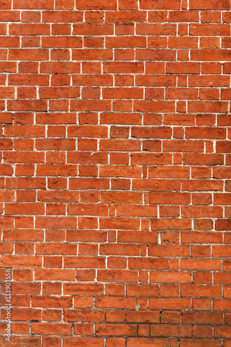 Red brick wall beckground