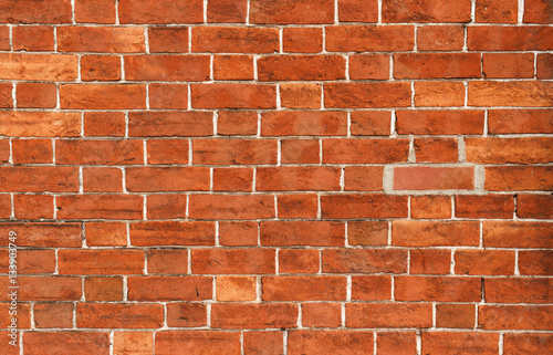 Red brick wall beckground