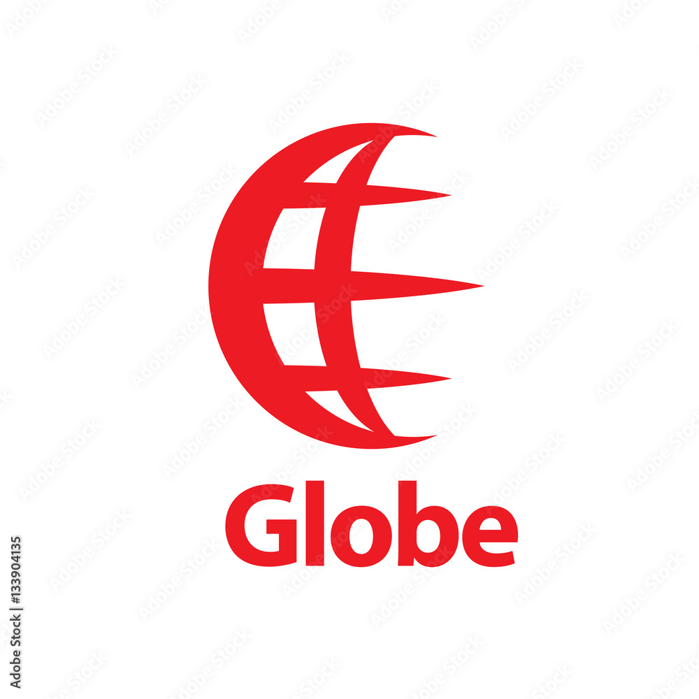 Obraz premium abstract logo Globe
