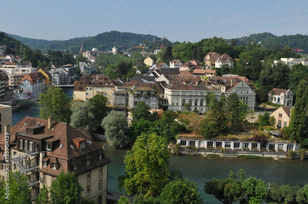 Schweiz: Die Kur- und Bäderstadt Baden im Kanton Aargau