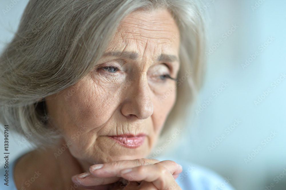 upset senior woman upset senior woman