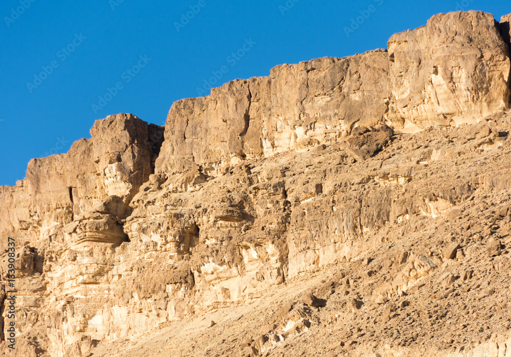 Rock formations in the Southern Israel Negev Desert Rock formations in the Southern Israel Negev Desert