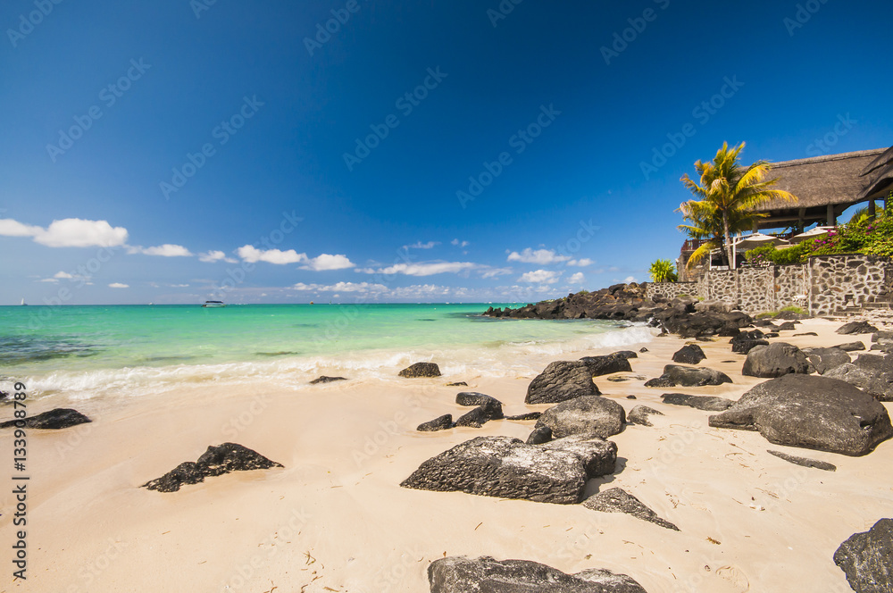 Amazing White Beaches of Mauritius Island - Tropical Vacation