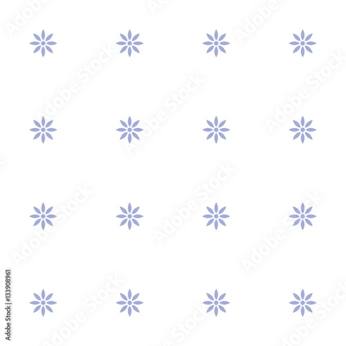 Blumenmuster - Flieder